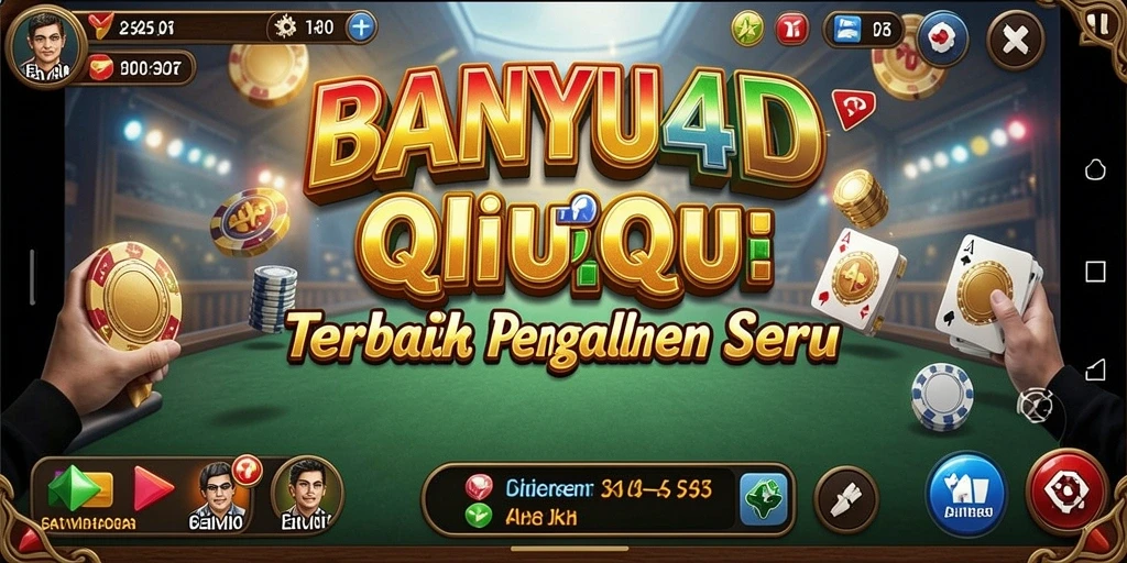 Screenshot BANYU4D menampilkan gameplay seru QiuQiu.