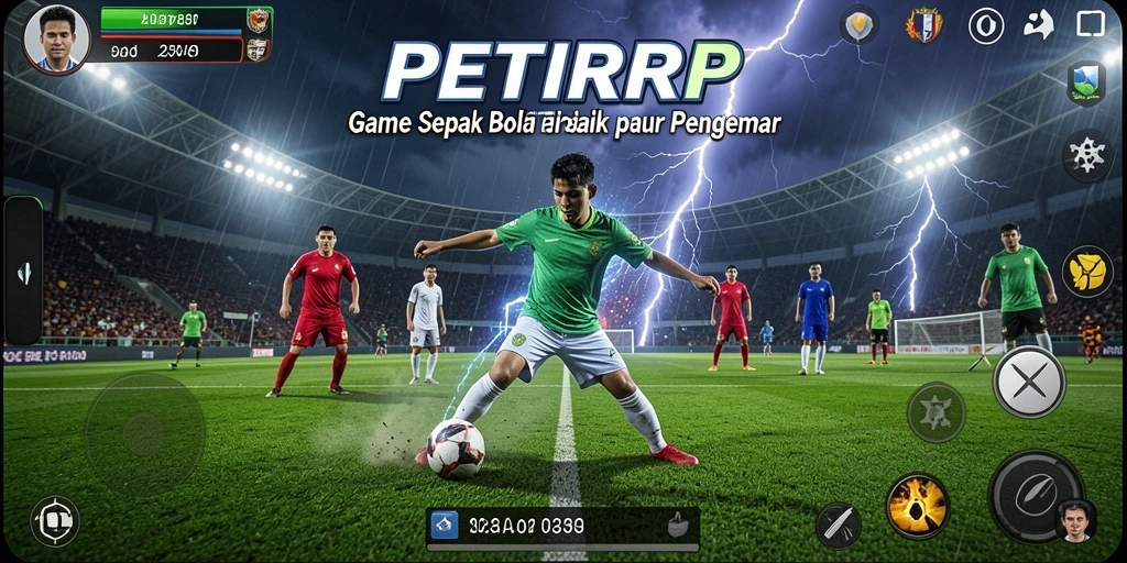 Tampilan gameplay PETIRRP yang menegangkan dan mendebarkan.