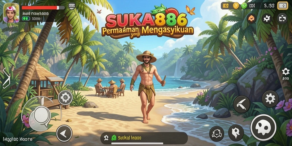 Tampilan menarik gameplay SUKA86 yang menyenangkan dan colorful.