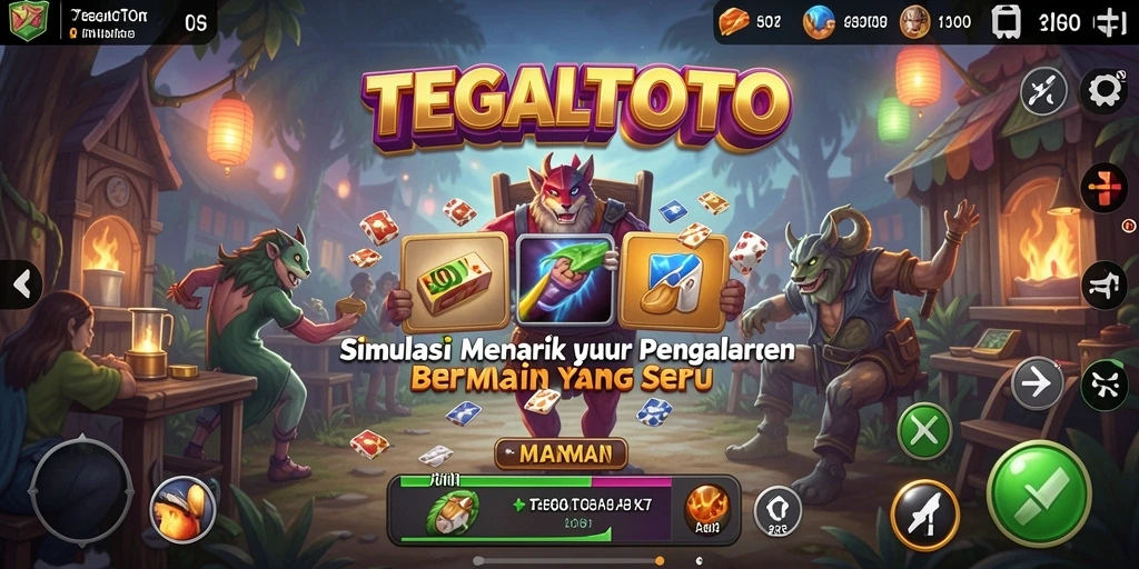 Screenshot gameplay TEGALTOTO yang menunjukkan aksi seru dan grafis menawan.