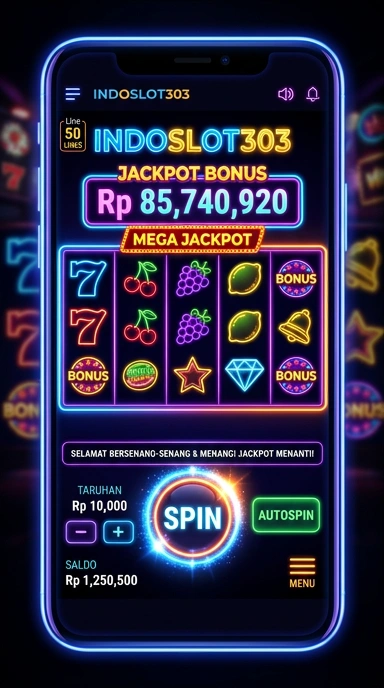 Tampilan antarmuka aplikasi indoslot303 yang menarik dan mudah dinavigasi.